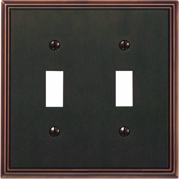 Metroline Antique Bronze Switch Wall Plate