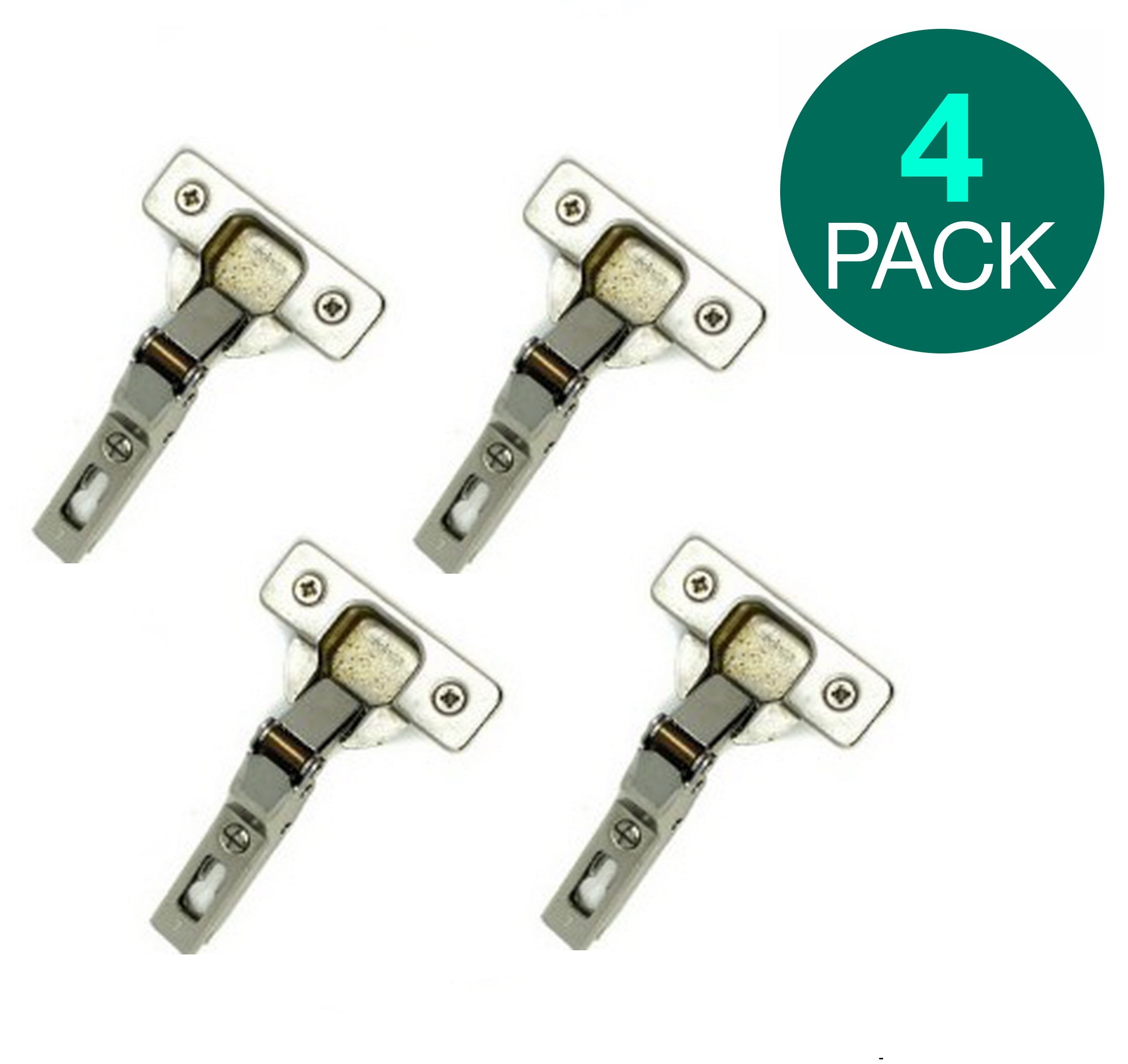 Salice Half Overlay Self Closing Door Hinge 4 Pk Com