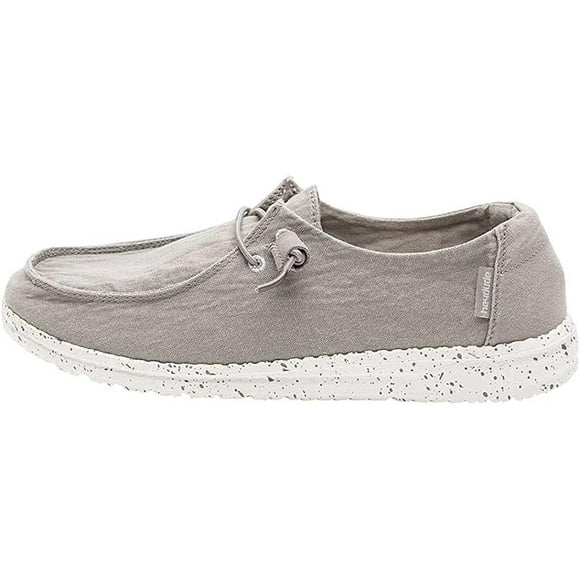 Hey Dude Mocassin Wendy pour Femme - Gris - Taille 9