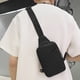 thumbnail image 5 of Bolso Cruzado Deportivo Tela Oxford Bolso Pecho Bolso Pecho Informal para Hombres Y Mujeres (negro) 80538, 5 of 9