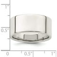 thumbnail image 3 of Sterling Silver Ss 9mm Flat Size 5 Band Made In United States qwfb090-5, 3 of 5