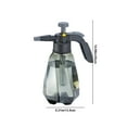 thumbnail image 3 of 1.5L Home Pressure Sprayer | Gray Green Plastic Spray Bottle | Rotating Nozzle & Explosion-Proof Pressure Relief | 33cm Handheld Garden Sprayer for Cleaning & Plants, 3 of 6