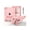 Pink, variant on Case for iPad 2, iPad 3, iPad 4 with Kickstand, Heavy Duty Shockproof Protective Cover with Stylus Pen