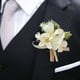 thumbnail image 3 of Bienvenido Novia y novio Boutonniere Dama de honor y padrinos de boda Corsage Rose Boutonniere, 3 of 8