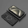 thumbnail image 4 of Designed for iPhone 15 Pro Max Magnetic Phone Case,Compatible with Mag-Safe,Military-Grade Protection,Heavy Duty Shockproof Anti-fall Tough Rugged Dropproof Phone Case for iPhone 15 Pro Max,Black, 4 of 11