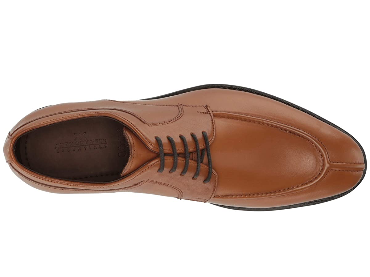 Anthony Veer Men\'s Wallace Split Toe Goodyear Welt Shoes - Cognac 14 Regent Cap-Toe // Rustic Ember Cognac – Anthony Veer main image 4