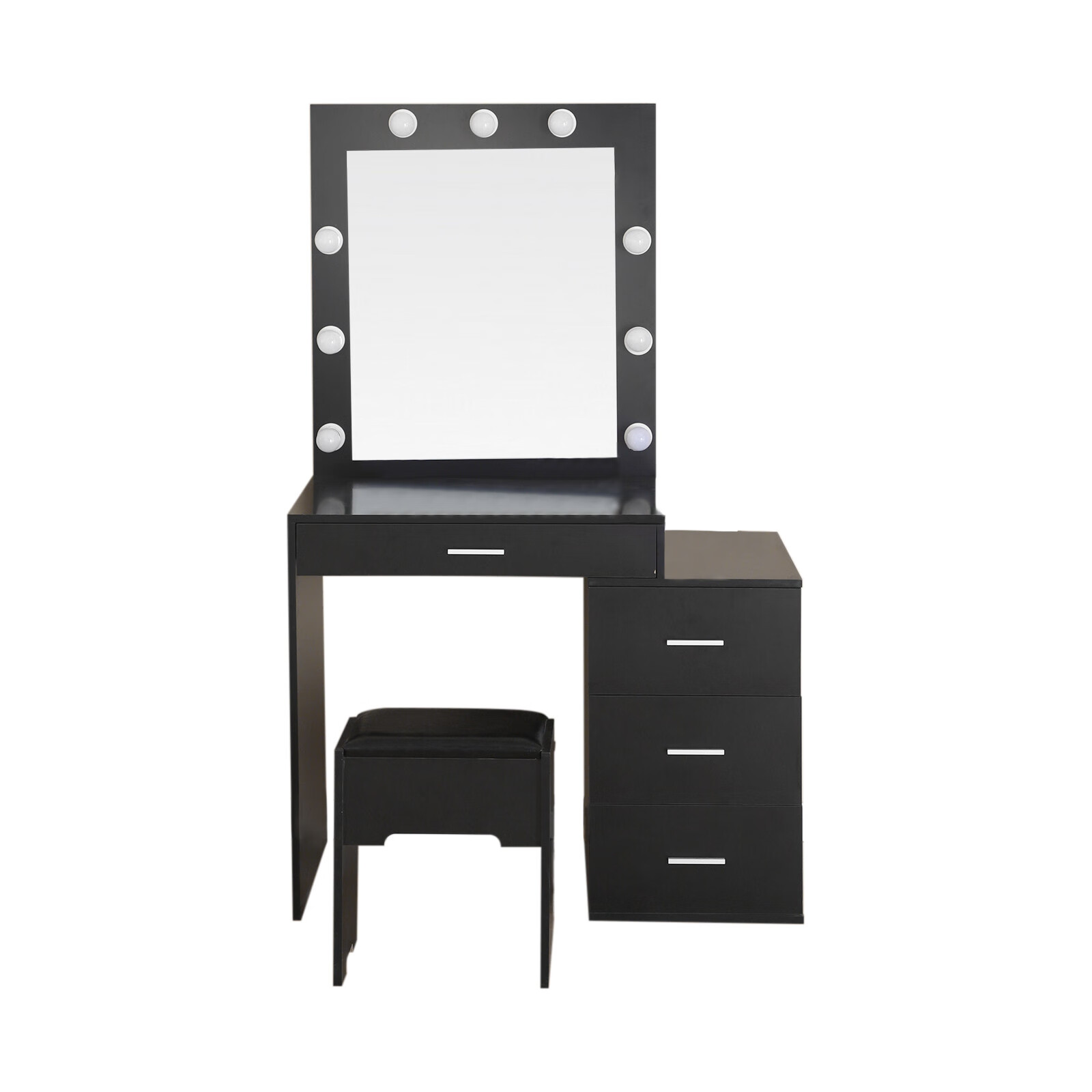 Vanity Set With 9 Light Bulbs Makeup Table Vanity Dressing Table