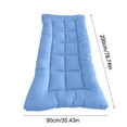 thumbnail image 3 of Deeceymbur Foldable Thickened Soft Padded Fiber Mattress for Bed Guest Comfortable Sleep Support Easy Storage Transport Breathable Home Use, 3 of 6