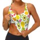 thumbnail image 3 of Balery Avocado And Pineapple Sujetadores deportivos con espalda cruzada para mujer, acolchados, sin costuras, de alto impacto, ideales para yoga, gimnasio, entrenamiento y fitness.-Medium, 3 of 8