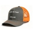 thumbnail image 2 of Gorra trucker unisex ajustable de malla trasera con bordado, sombrero casual para el sol, poliéster ligero, multicolor, talla única para la mayoría., 2 of 6