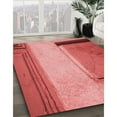 thumbnail image 2 of Ahgly Company Indoor Square Patterned Love Red Area Rugs, 3' Square, 2 of 6