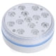 thumbnail image 1 of Luces de vela impermeable LED decoración de lámpara sumergible submarina para estanque Fuente de piscina (blanco), 1 of 3