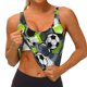 thumbnail image 3 of Balery Football Sujetadores deportivos con espalda cruzada para mujer, acolchados, sin costuras, de alto impacto, ideales para yoga, gimnasio, entrenamiento y fitness.-Medium, 3 of 8