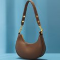 thumbnail image 4 of Bolso de hombro de alta gama con un solo hombro debajo del brazo, bolsos de cuero suave para mujeres, bolso bandolera informal de alta calidad, versátil y de lujo, 4 of 5