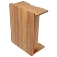 thumbnail image 5 of WHAMVOX Khaki Wooden Step Stool for Home Durable and Safe with Antislip Properties 12.5 inches high, 5 of 8