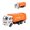 orange, variant on BESTSKY Toy Cars,Plastics Car Toys for Babies,Realistic Design Baby Car Toys,Blue