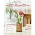 thumbnail image 6 of ROKR 3D Wooden Puzzle Pink Carnation DIY Model Building Kits Artifical Flower Toys for Girls Adults for Thanksgiving & Mother's Day & Valentine's Day & Birthday Gifts, 6 of 9