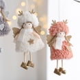 thumbnail image 3 of New Year 2022 Noel Christmas Dolls Angel Santa Claus Pendant Ornaments Christmas Tree Decorations for Home Kids Natal Gift Craft, 3 of 5