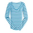 thumbnail image 2 of Suéter Acanalado Aeropostale para Mujer Azul Pequeño, 2 of 2