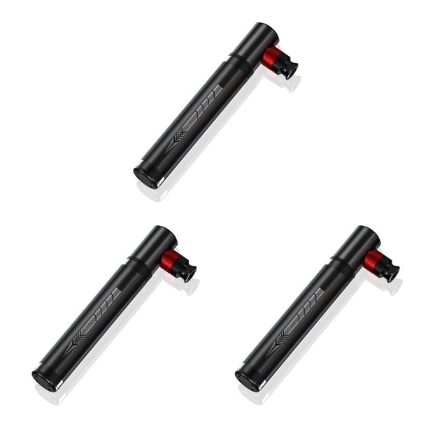 Advancent Bomba de bicicleta de aleación de aluminio bola portátil inflador de neumáticos de bicicleta de mano retráctil doble válvula Manual Type1 NO1 Advancent CBP208383