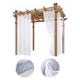 thumbnail image 3 of Cortinas Impermeables Para Interiores Y Exteriores, Cortinas Bloqueadoras De Sol Para Dormitorio, Porche, Pérgola, Cabaña Methold HA035725-00, 3 of 6