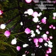 thumbnail image 3 of Jinsinto Christmas LED Cluster String Lights, 10FT 400 LEDs Outdoor Waterproof Globe Fairy Lights - Linkable Plug in Firecracker String Lights 8 Modes for Wedding Party Garden Xmas Tree, 3 of 4