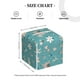 thumbnail image 4 of Fotbe Teal Mama Llama Porta Pañuelos Decorativo de Cuero, Caja Cuadrada Moderna para Pañuelos Faciales, Organizador y Dispensador 5x5x5'', 4 of 7
