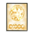 thumbnail image 2 of Stupell Industries Retro Glam Disco Ball Beauty & Fashion Painting White Framed Art Print Wall Art, 2 of 5