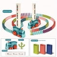 thumbnail image 1 of Domino Train Fun Automatic Placement Stand-Up Electric Train Educational Children'S Toy Car, 1 of 4