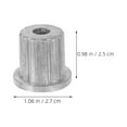 thumbnail image 2 of KAKOWELY precision core gear 4pcs Automatic Washing Machine Precision Core Gear Washer and Dryer Parts Washing Machine Line Metal Iron Core Pulsator Washing Machine Repair Accessories Kit, 2 of 4