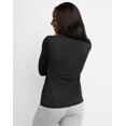 thumbnail image 6 of Hanes Sport Cool DRI Women's Performance Long Sleeve T-Shirt Black XL, 6 of 8