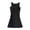 Z-Black254, variant on JIAYUE Women's Summer Dresses With Built In Bra Sleeveless Pure Color Crew Neck Mini Loungewear Casual Loose Soft Comfy Tank Dress