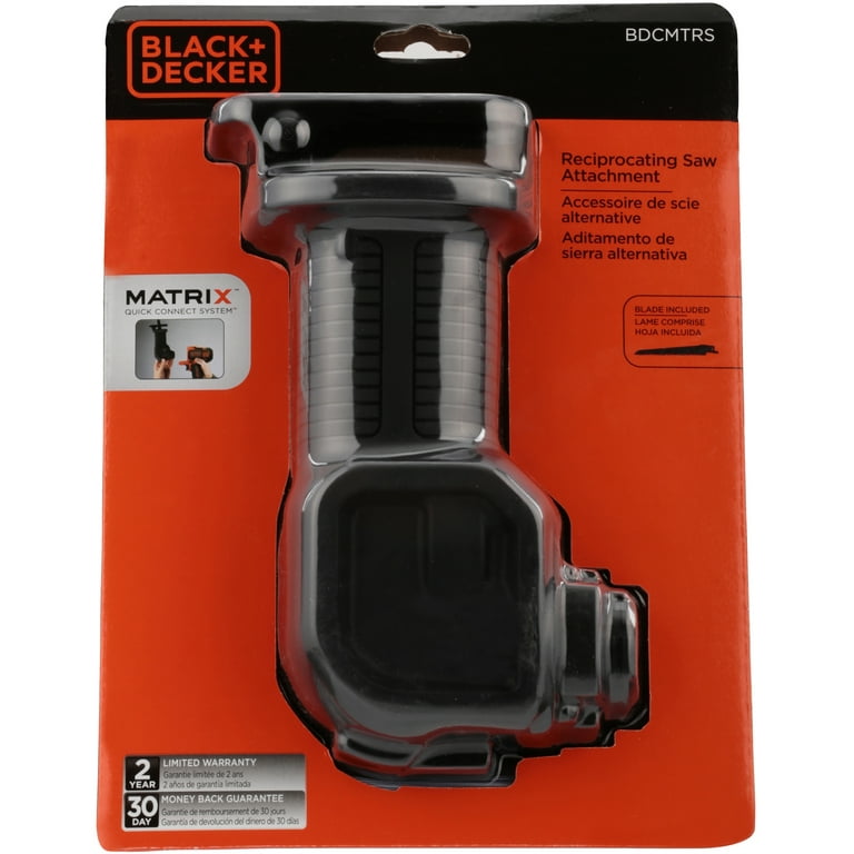 BLACK+DECKER MATRIX Reciprocating Saw Attachment BDCMTRS - The Home Depot