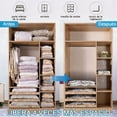 thumbnail image 4 of Bolsas de Almacenamiento al Vacío con Bomba Eléctrica, Bolsas de Compresión Ahorra Espacio, Bolsas al Vacio Ropa para Viaje Reutilizables para Guardar Ropa, Almohadas y Edredones, 4 of 4
