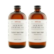 Jack Rudy Classic Tonic Syrup 16 oz (2-pack)