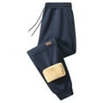 thumbnail image 7 of sususu Mens Sweatpants Lightweight,Men's Casual Lined Trousers Lightweight Comfortable Versatile Daily Wear Outdoor Activities Cozy Design,Navy,XS, 7 of 7