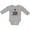 AC-Heather Grey, variant on Inktastic Ballerina Dancer I Love Ballet Girls Long Sleeve Baby Bodysuit