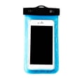 thumbnail image 1 of Greeniant Bolsa impermeable Universal para teléfono, bolsa a prueba de agua para móvil de menos de 5,8 pulgadas, funda de PVC para iPhone, Samsung, Deportes acuáticos Azul claro Greeniant HW1078-05, 1 of 3
