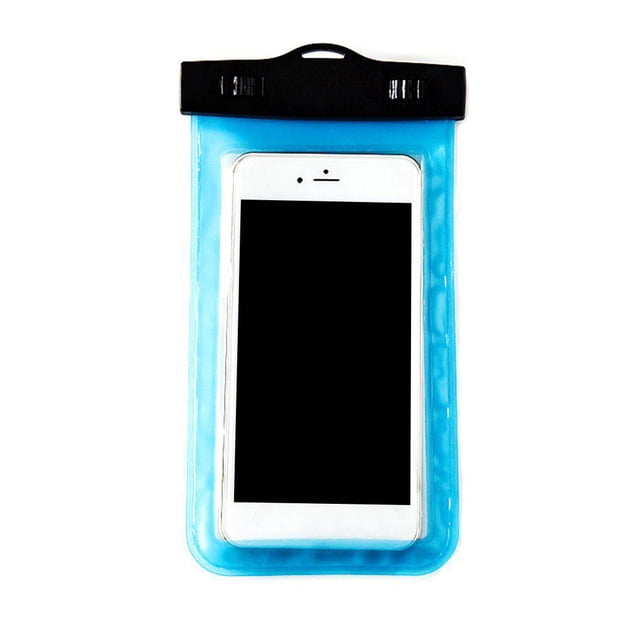 Greeniant Bolsa impermeable Universal para teléfono, bolsa a prueba de agua para móvil de menos de 5,8 pulgadas, funda de PVC para iPhone, Samsung, Deportes acuáticos Azul claro Greeniant HW1078-05