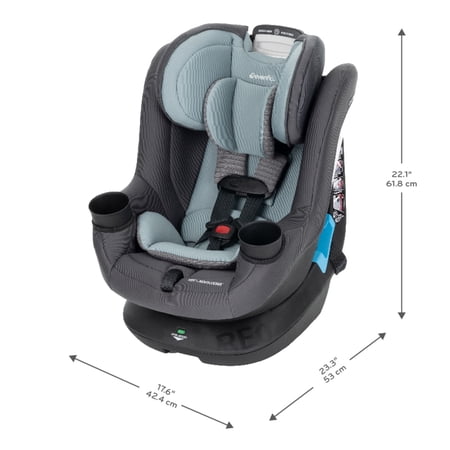 Evenflo REO by Revolve360 Rotational Convertible Car Seat (Holden)