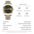 thumbnail image 5 of POEDAGAR Luxury Sport Quartz Wrist Watch For Man Waterproof Luminous Date Male Watches Stainless Steel, 5 of 6