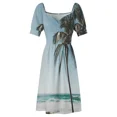 thumbnail image 5 of Palm Tree By The Beach Sleeveless Dress dress for women ladies dresses for women 2024 Elegant gowns women's evening dress 2024, 5 of 7