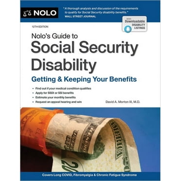 Nolo&apos;s Guide to Social Security Disability: Getting & Keeping Your Benefits, (Paperback)