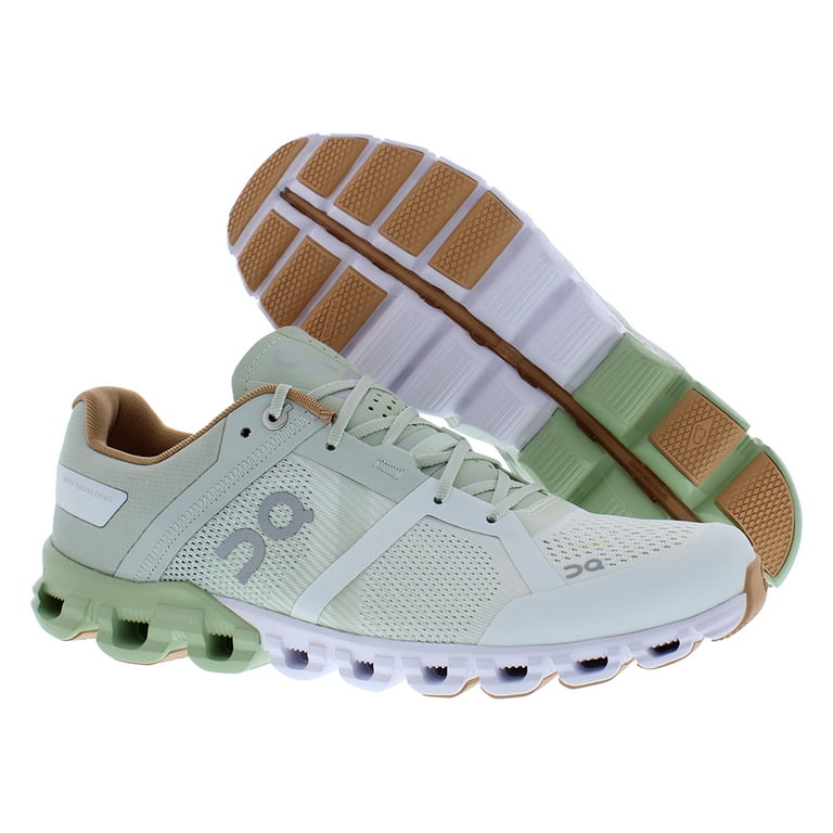 ON Cloudflow Womens Shoes Size 9.5, Color: Aloe/White - Walmart.com