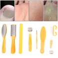 thumbnail image 1 of Juego De Herramientas Para El Cuidado De Los Pies, Eliminación De La Piel Muerta Del Pie, Tenedor De Viaje Para La Piel Muerta Para Wome Pies Hombre ANGGREK Foot Care Tool Kit, 1 of 8