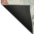 thumbnail image 5 of Addison Rugs Mayfield Premium Machine Washable Transitional Diamonds Ivory Rectangle Rug, 5' X 7'6" Machine Washable Transitional Diamonds Ivory Oversized Sherpa Throw Blanket, 5 of 7