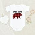 thumbnail image 2 of Newbabywishes - Baby Bear's Baby Clothes for Boys and Girls - Buffalos Plaid Baby Clothing, 2 of 4