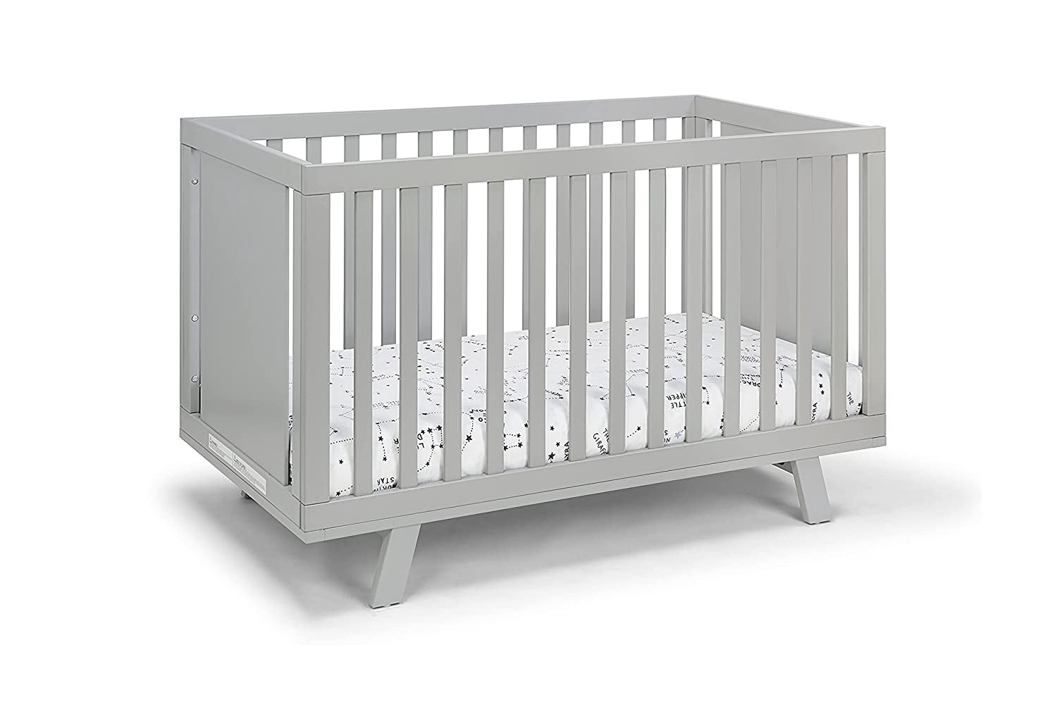 Suite Bebe Livia Crib, Gray & Gray