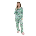 thumbnail image 1 of Wicked Ensemble de Pyjama Vert à Manches Longues pour Femmes, 1 of 7