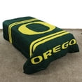 thumbnail image 4 of Oregon Ducks 3 Pc Reversible Polyester Comforter Set, 1 Comforter, 2 Shams, Queen, 4 of 5